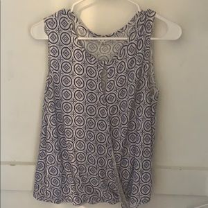 Cabi key hole neck with cross over bottom